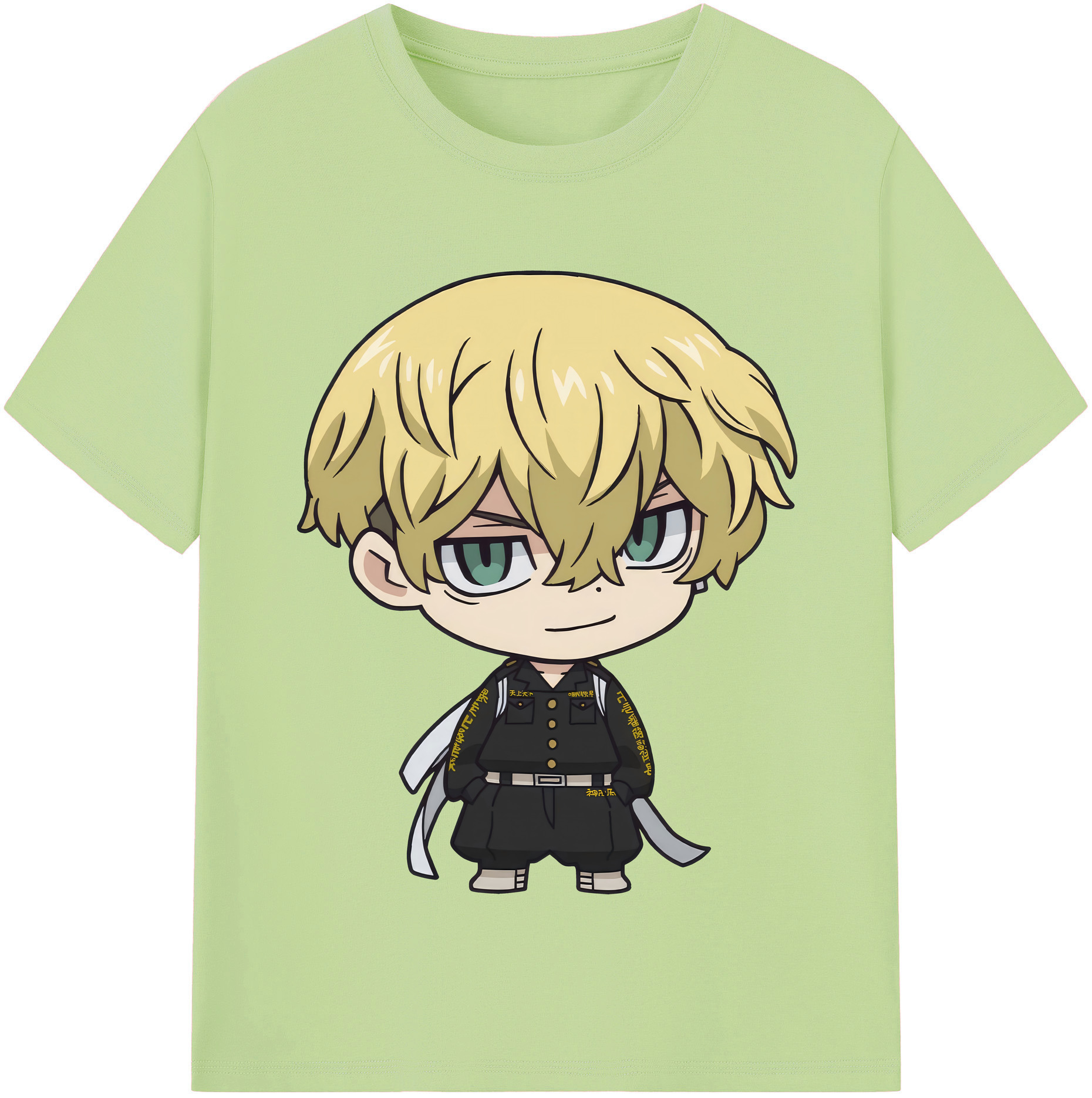 （画像用） 東京リベンジャーズ Tokyo Revengers 綿100％半袖Tシャツ（フロントプリント）